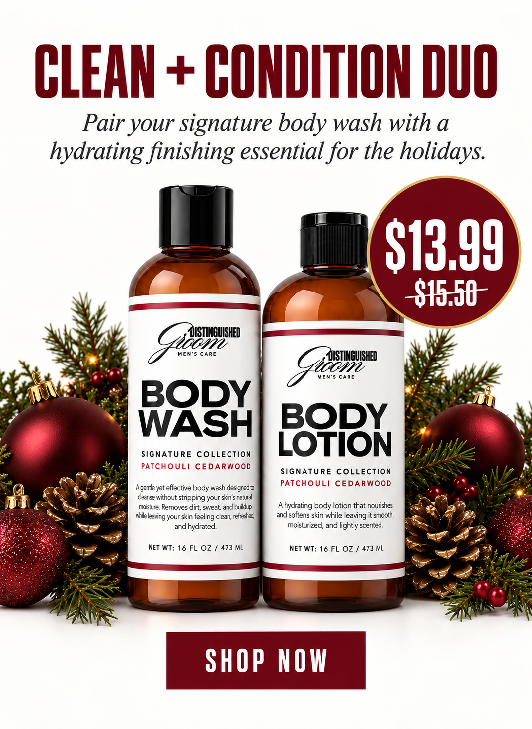The Clean + Condition Holiday Duo