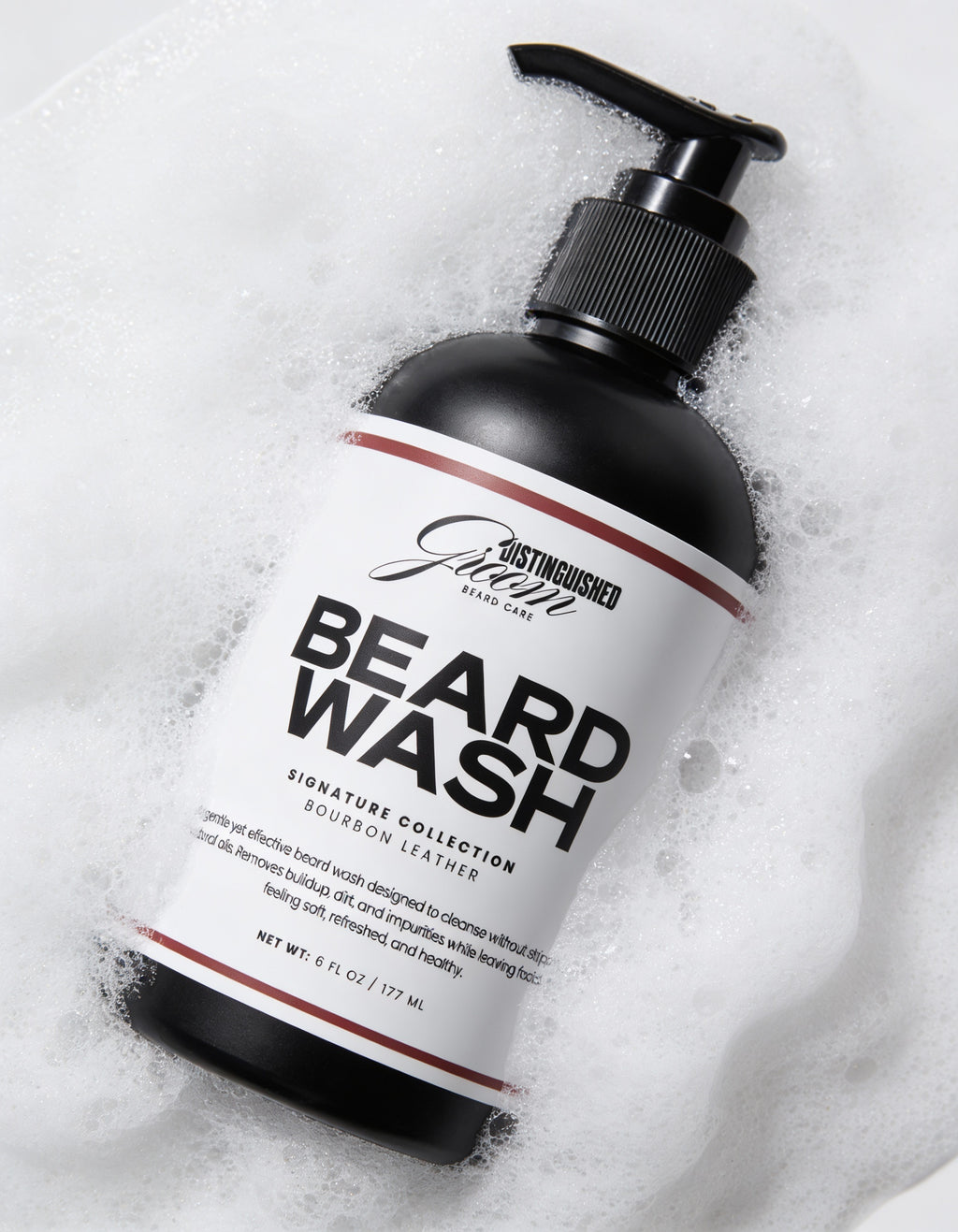BEARD WASH — BOURBON LEATHER