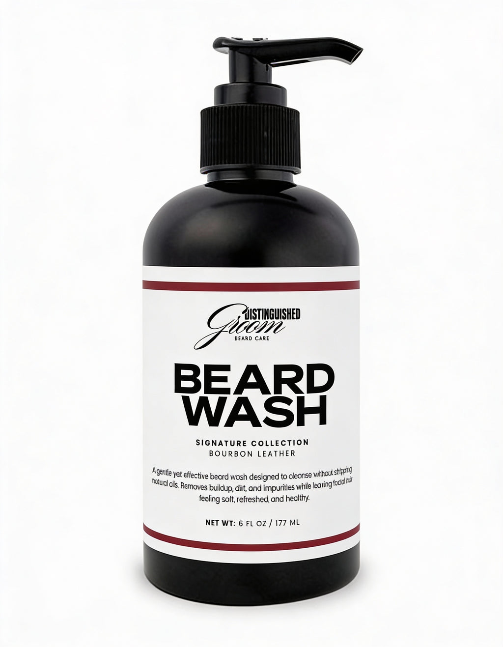 BEARD WASH — BOURBON LEATHER