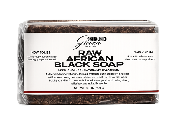 RAW AFRICAN BLACK SOAP