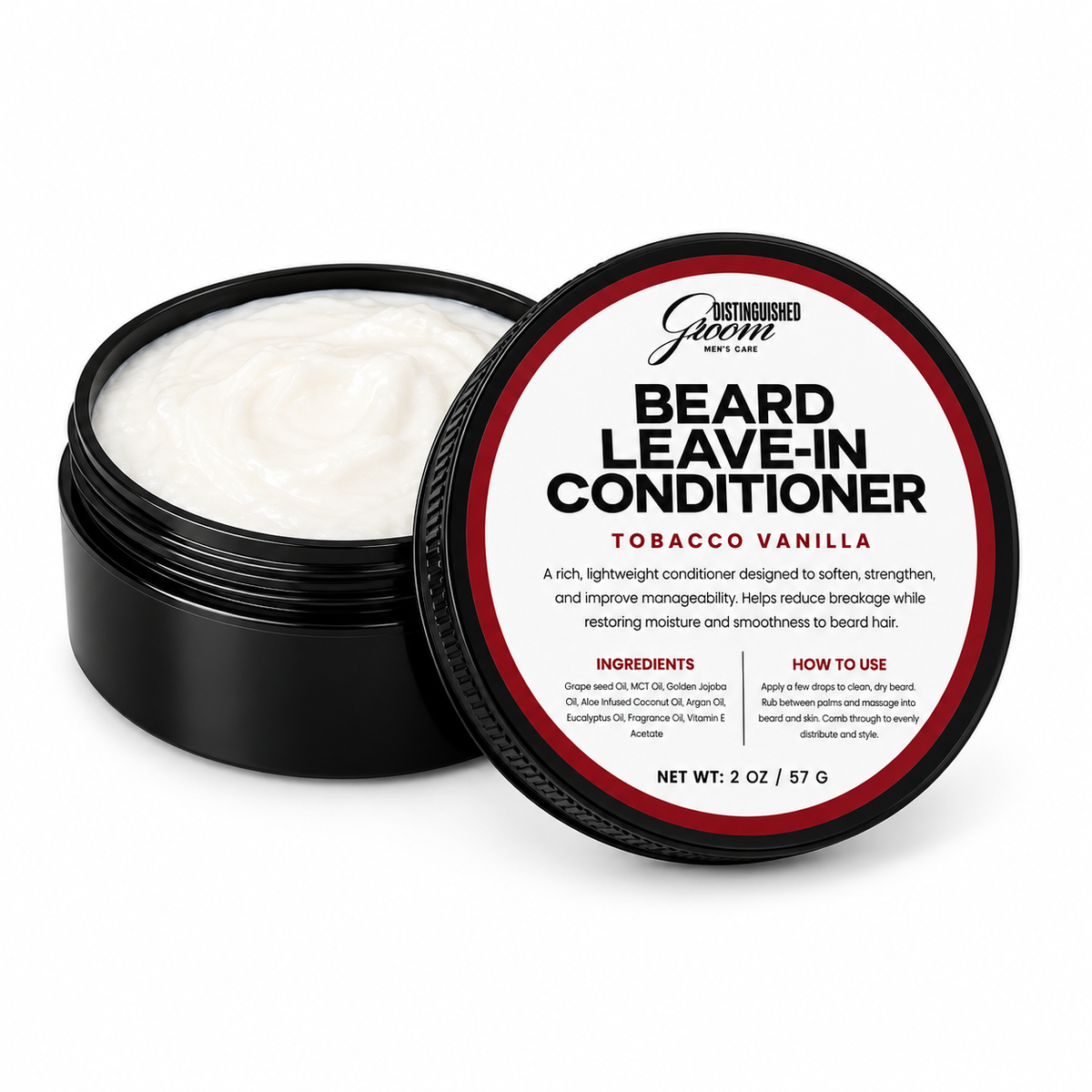 BEARD LEAVE-IN CONDITIONER — TOBACCO VANILLA
