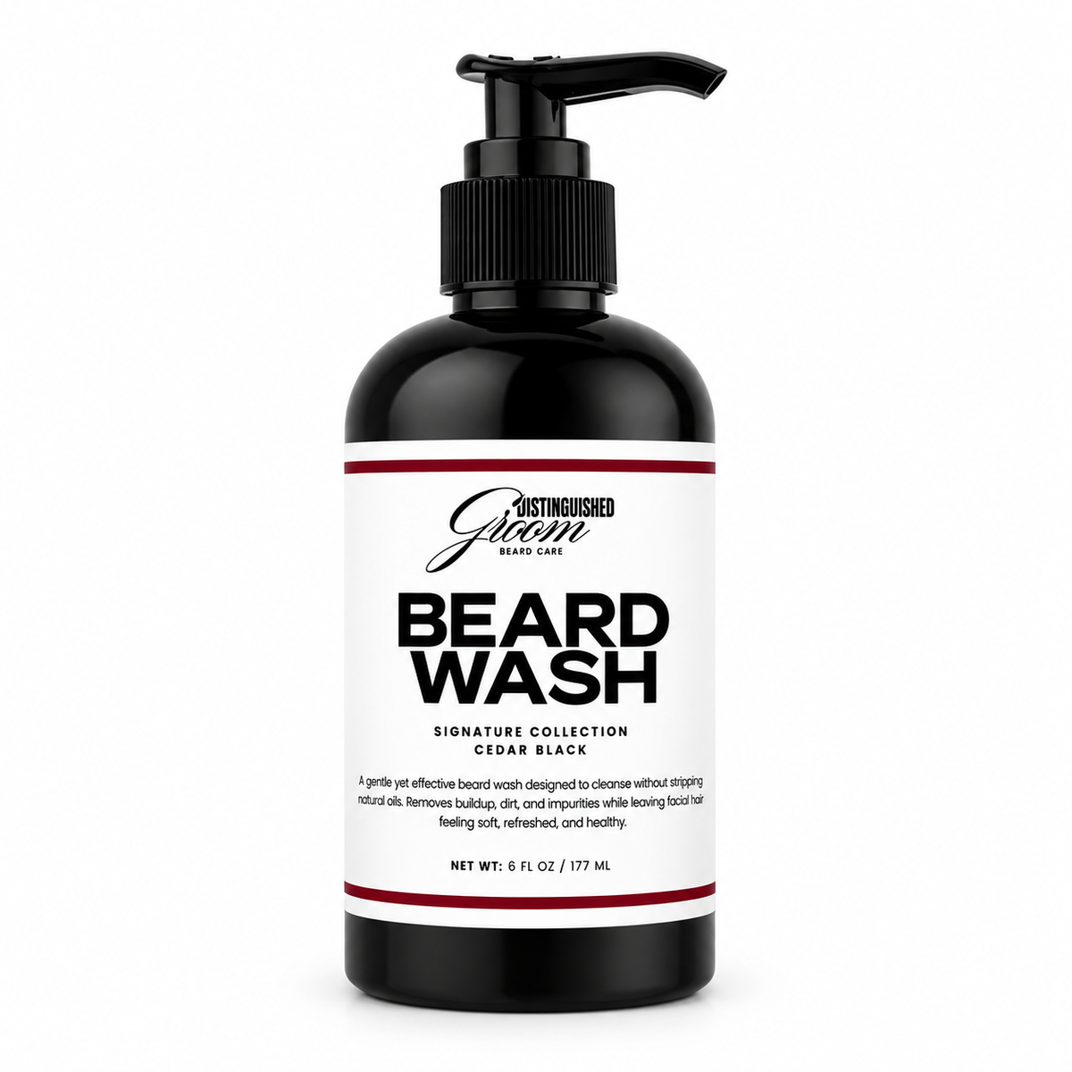 BEARD WASH — CEDAR BLACK Main image