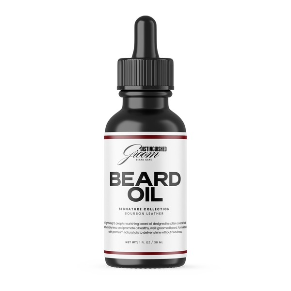 BEARD OIL — BOURBON LEATHER